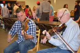 Howard Marshall with John P. Williams